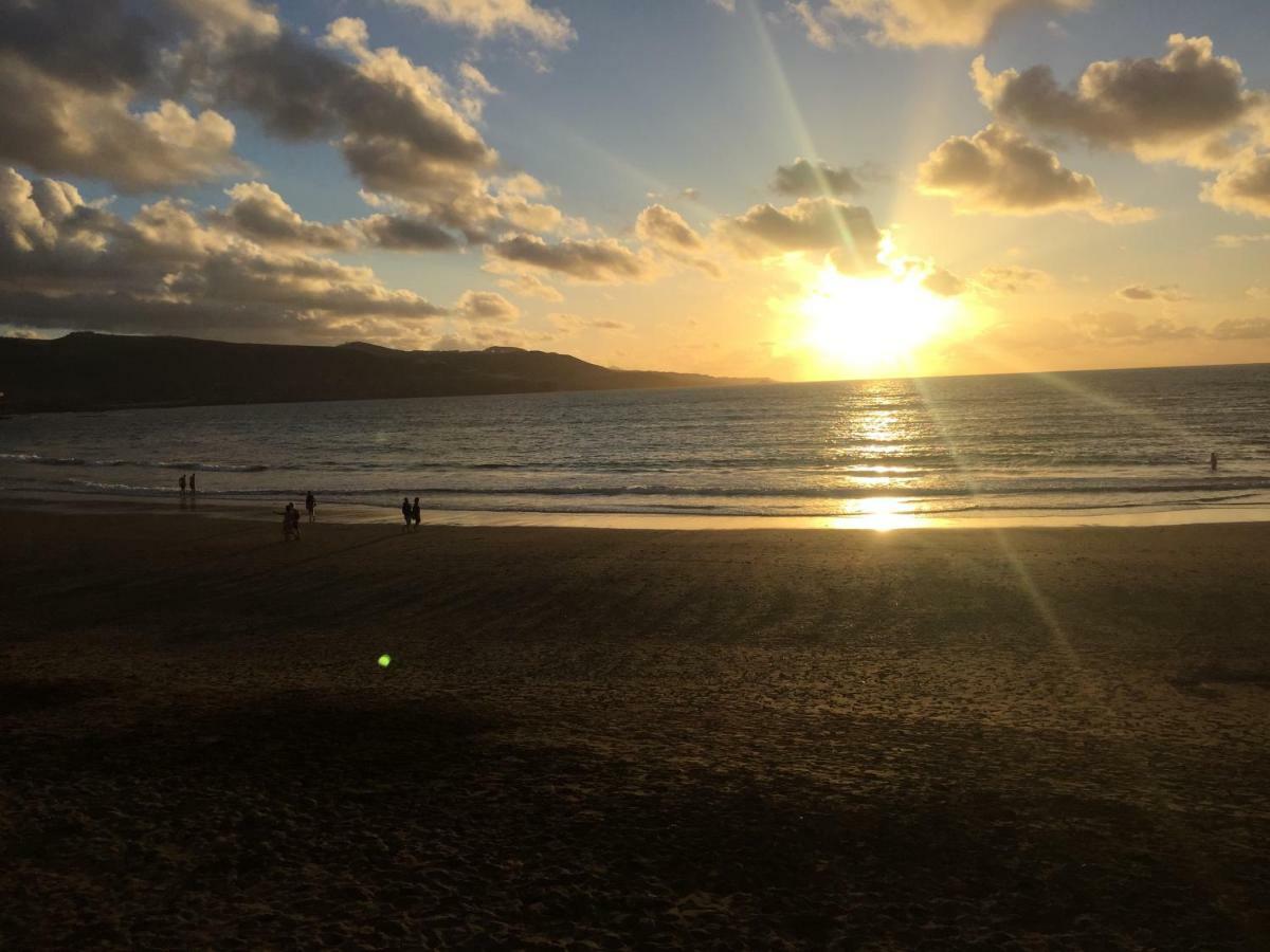 라스팔마스 Piso Con Piscina Y Garaje En La Playa De Las Canteras 아파트 외부 사진