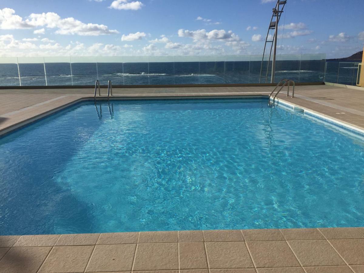 Piso Con Piscina Y Garaje En La Playa De Las Canteras 라스팔마스 외부 사진