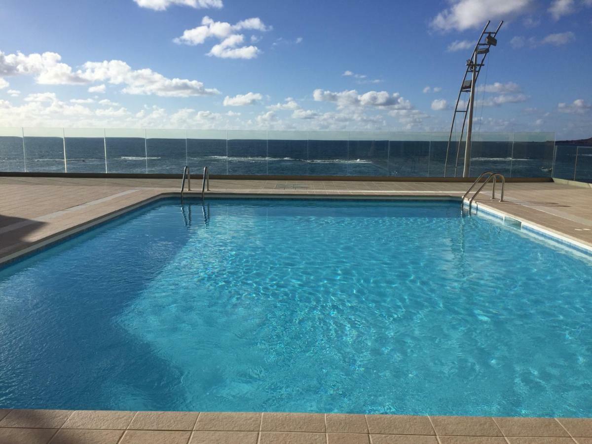 Piso Con Piscina Y Garaje En La Playa De Las Canteras 라스팔마스 외부 사진
