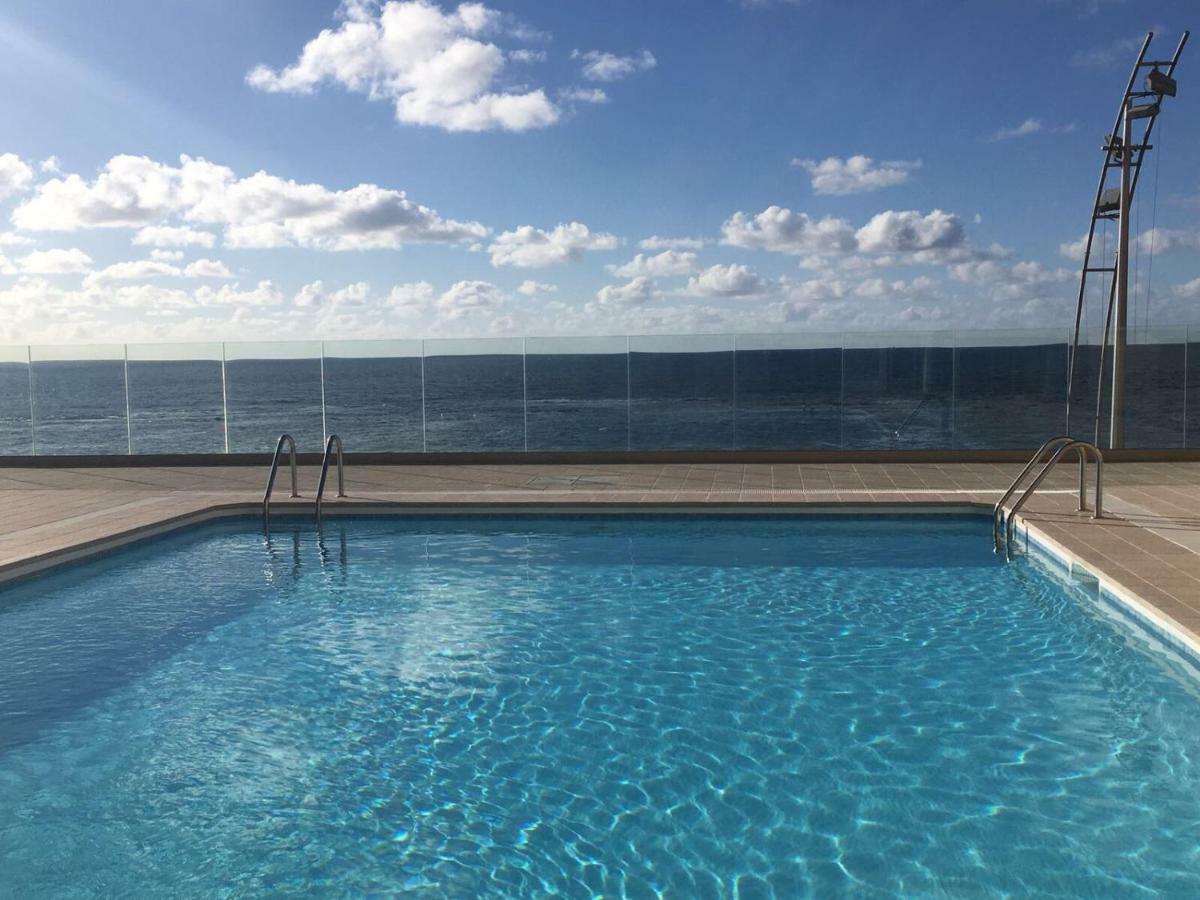 Piso Con Piscina Y Garaje En La Playa De Las Canteras 라스팔마스 외부 사진